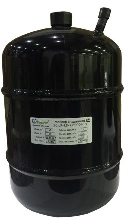 Вертикальный ресивер (28бар) BC-LR-4,1N Becool Вертикальный ресивер (28бар) BC-LR-4,1N Becool
