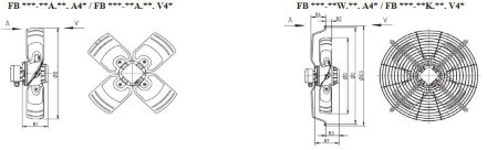 Вентилятор осевой ZIEHL-ABEGG FB063-VDK.4M.V4L Ziehl-Abegg