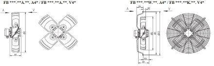 Вентилятор осевой ZIEHL-ABEGG FB063-ADK.4F.V4P Ziehl-Abegg Вентилятор осевой ZIEHL-ABEGG FB063-ADK.4F.V4P Ziehl-Abegg